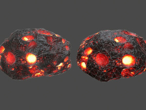 asteroid 3D 模型