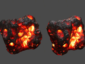 asteroid 3D 模型