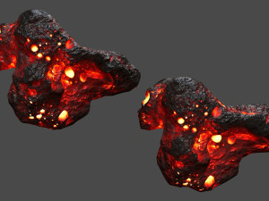 asteroid 3D 模型