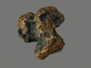 asteroid 3D मॉडल