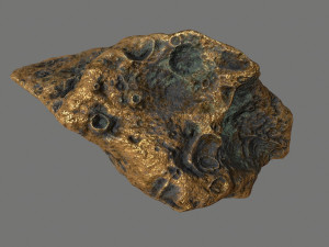 asteroid 3D मॉडल