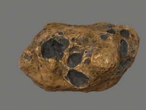 asteroid 3D मॉडल