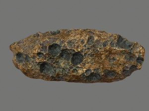 asteroid 3D मॉडल