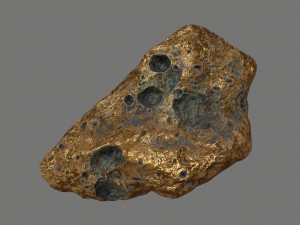 asteroid 3D मॉडल