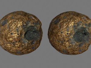 asteroid 3D मॉडल