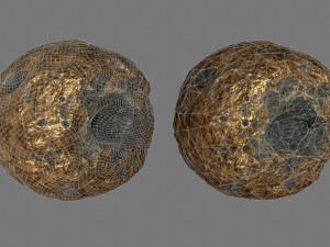 asteroid 3D मॉडल