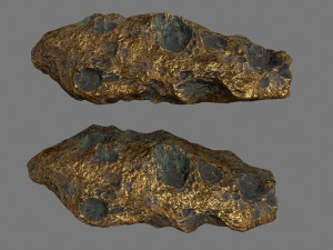 asteroid 3D मॉडल