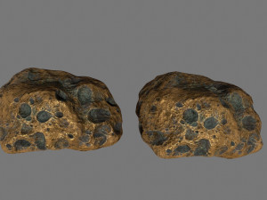 asteroid 3D मॉडल