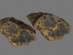 asteroid 3D मॉडल