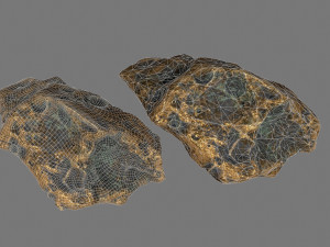asteroid 3D मॉडल