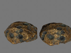 asteroid 3D मॉडल