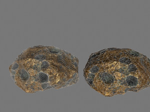asteroid 3D मॉडल
