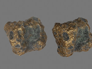 asteroid 3D मॉडल