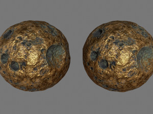 asteroid 3D मॉडल