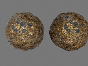 asteroid 3D मॉडल