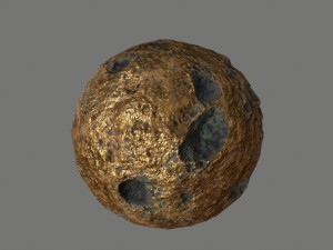 asteroid 3D मॉडल