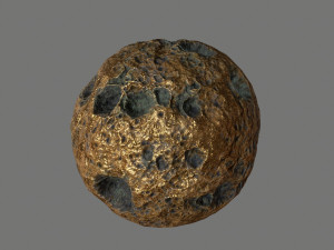 asteroid 3D मॉडल