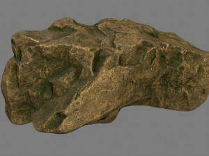 gold rocks 3D Model