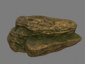 gold rocks 3D मॉडल