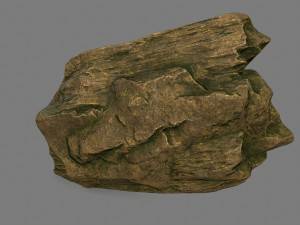 gold rocks 3D मॉडल