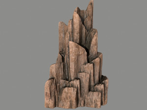 desert rocks 3D मॉडल