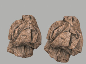 desert rocks 3D मॉडल