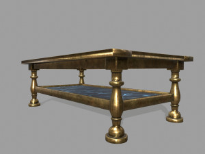 goldtablet 3D मॉडल