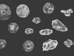 ice asteroid 3D मॉडल