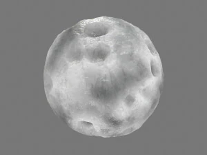 asteroide di ghiaccio Modello 3D