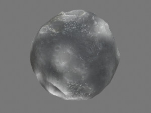 ice asteroid 3D मॉडल