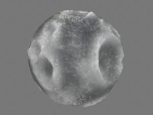 ice asteroid 3D मॉडल