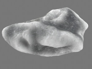 ice asteroid 3D मॉडल