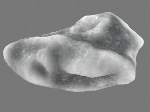 asteroide di ghiaccio Modello 3D