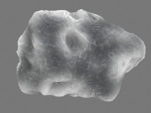 ice asteroid 3D मॉडल