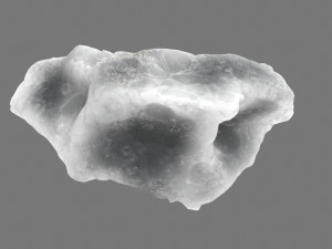 ice asteroid 3D मॉडल