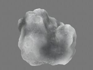ice asteroid 3D मॉडल