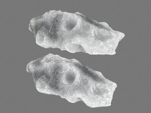 ice asteroid 3D मॉडल
