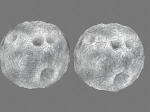 ice asteroid 3D मॉडल