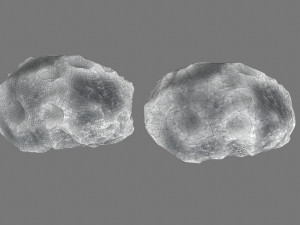 ice asteroid 3D मॉडल