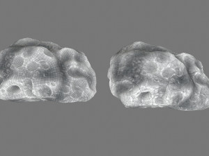 ice asteroid 3D मॉडल