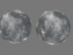 ice asteroid 3D मॉडल