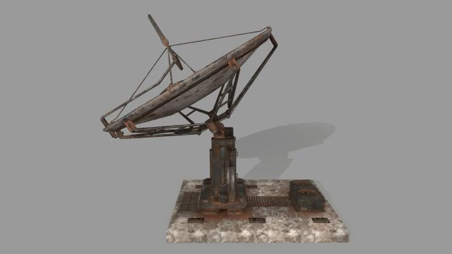 satellite 3D Model .c4d .max .obj .3ds .fbx .stl .blend 
