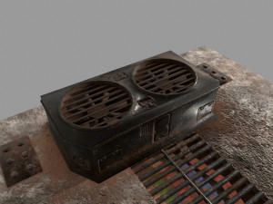 satellite 3D Model