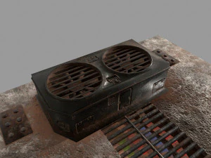 satellite 3D Model