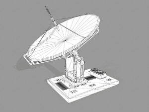 satellite 3D Model