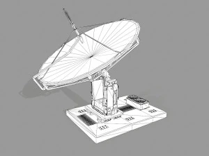 satellite 3D Model