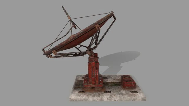 satellite 3D Model .c4d .max .obj .3ds .fbx .stl .blend 