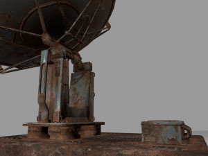 satellite 3D मॉडल