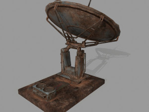 satellite 3D मॉडल