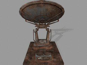 satellite 3D मॉडल